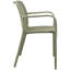 Stackable Outdoor Patio Dining Armchair-158218500