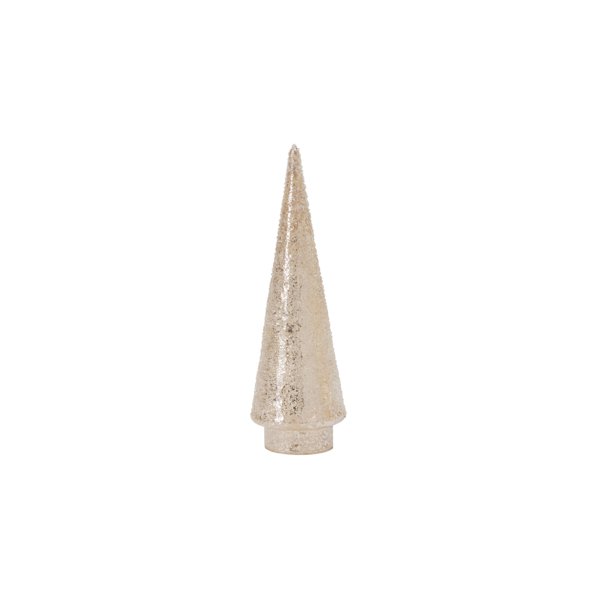 Metallic Textured LED Tree, 12.5 in x 4 in