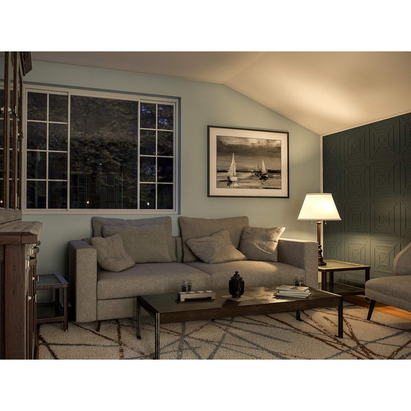 Bronze Table Lamp - Classic Retro-Modern Style With Linen Shade And Pull Chain Switches