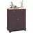 Coffee Finish Sideboard With Solid Wood Countertop-718143922