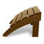 Repose-pieds POLYWOOD Adirondack South Beach-9706196