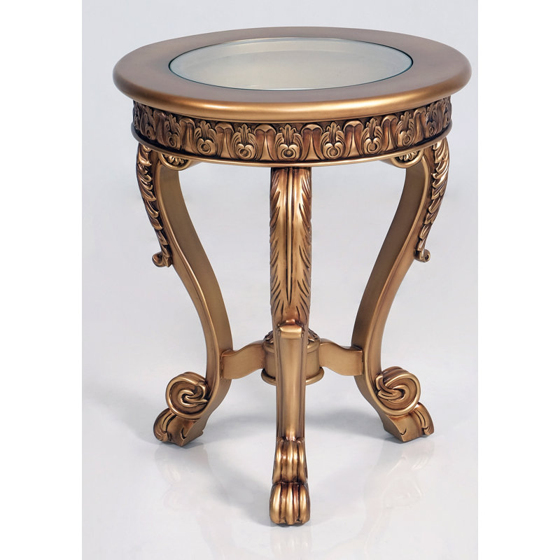 Table de bout Imperial Palace, Or antique