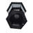 Matte Black Solar Powered Integrated LED Metal Fence Post Cap Light