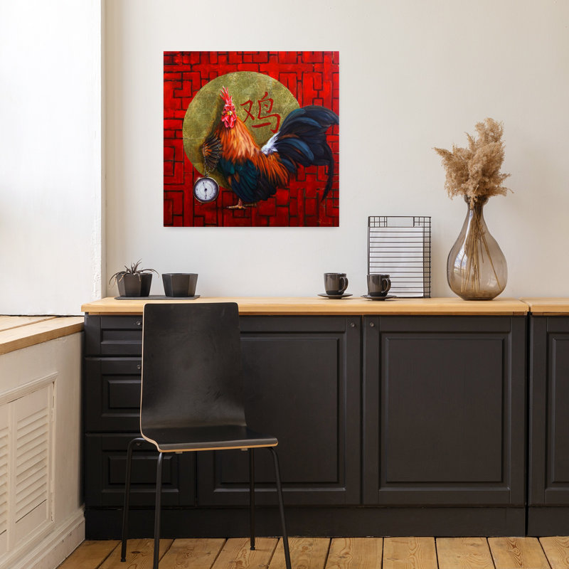 Keeper Of Time, art urbain contemporain, H 18 po x l 18 po