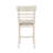 Upholstered Counter Stool with Solid Wood Frame