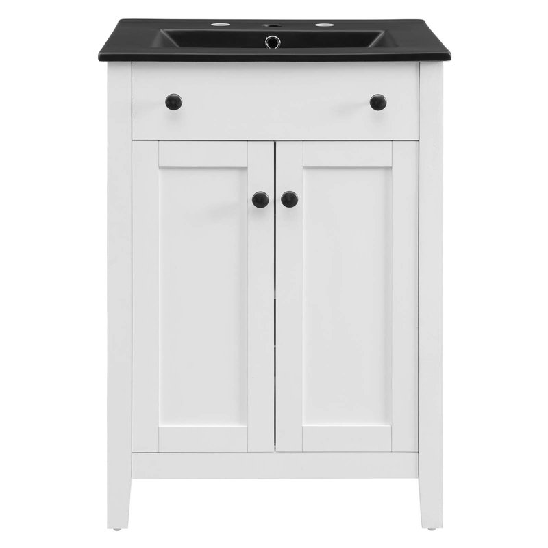 Meuble-lavabo 24 po Modway Nantucket, Blanc