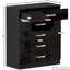Arkadij 5 - Drawer High Gloss Chest of Drawers, Anti Bowing Bedroom Storage Cabinet-1908824388