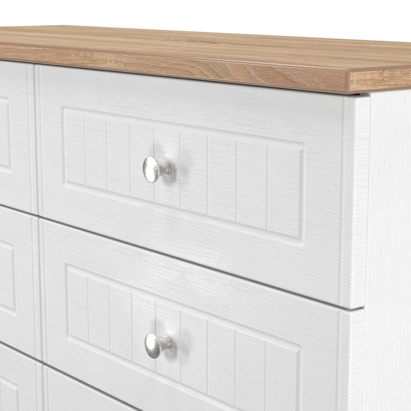110cm W 6 - Drawer Chest of Drawers
