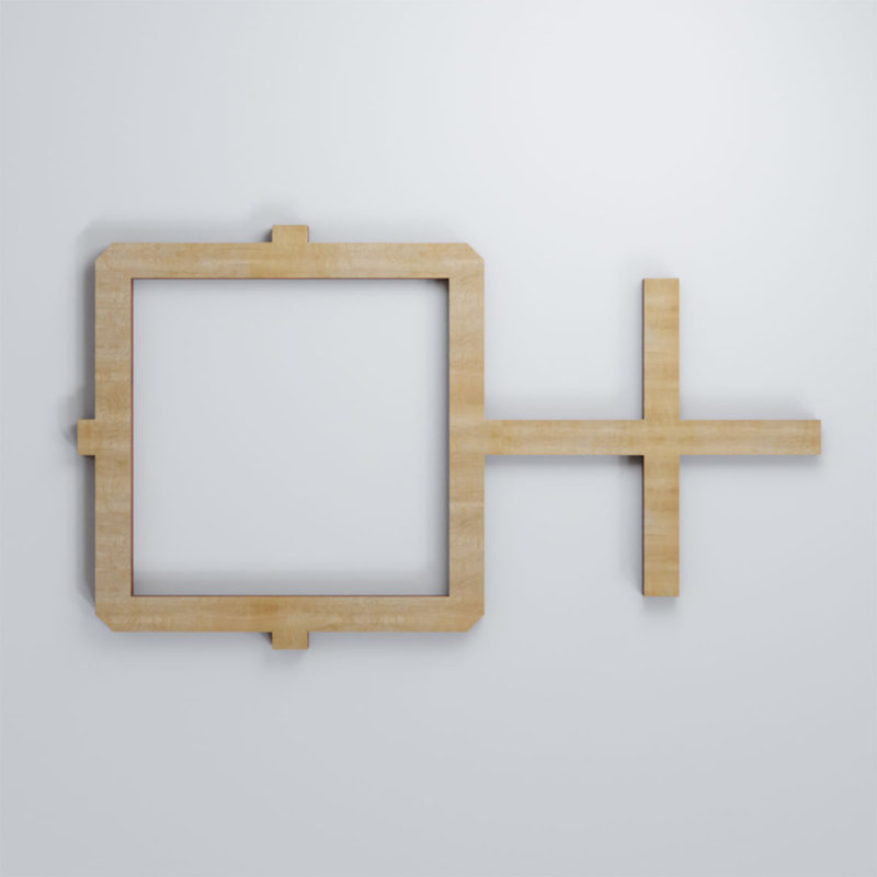 Panneaux muraux Carlisle, Hickory, H 15 3/8 po x l 26 7/8 po x P 1/4 po