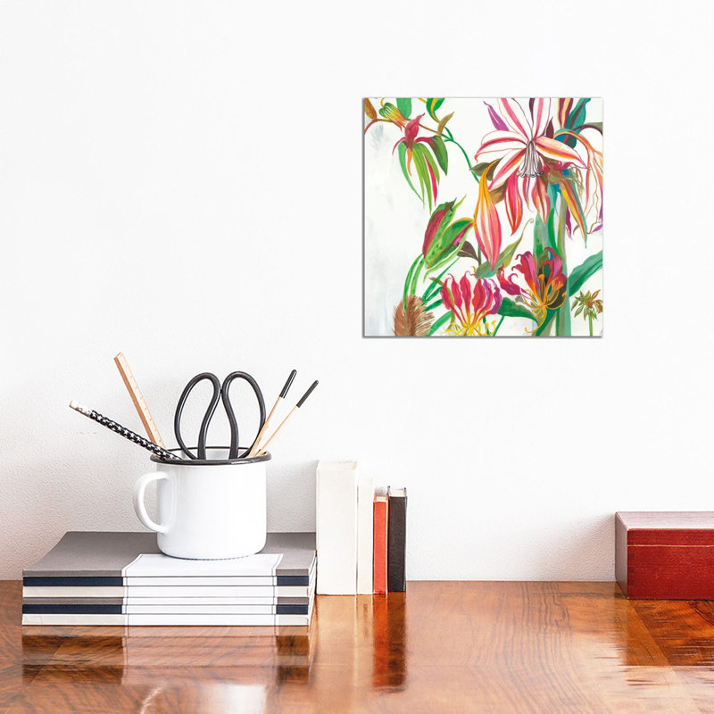 Tropical III by Asia Jensen - Wrapped Canvas Print, 30.48 cm H x 30.48 cm W