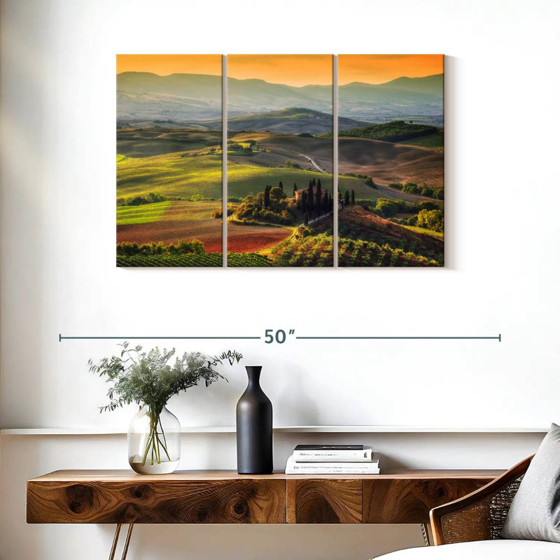 Alvord, Toscane à l'aube, H 24 po x l 38 po
