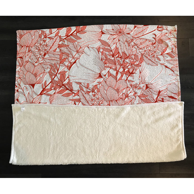 Throw Blanket, 51" W x 60" L