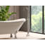 Baignoire de trempage autoportante en acrylique 69 po x 30 po avec robinet-83647138