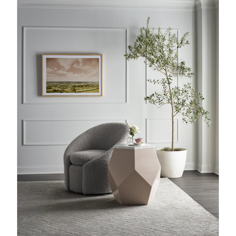 Love Joy Bliss Swivel Barrel Chair