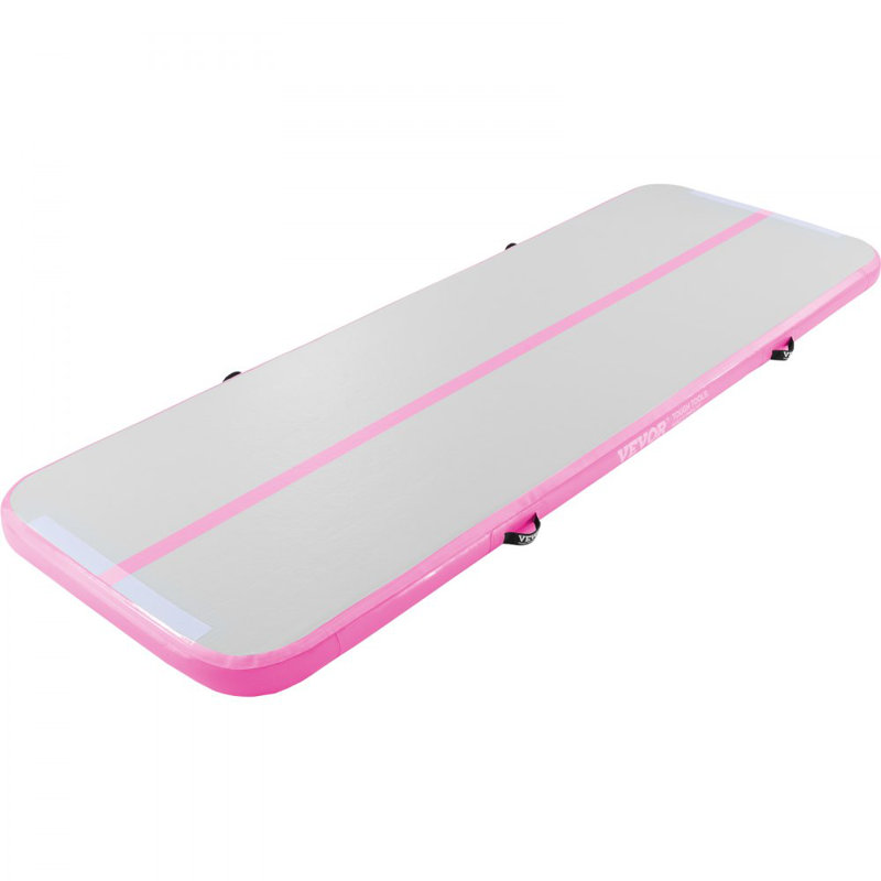 Matelas gonflables d'entraînement à la piste, Rose