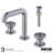 2-handle Bathroom Faucet with Drain Assembly-87727938