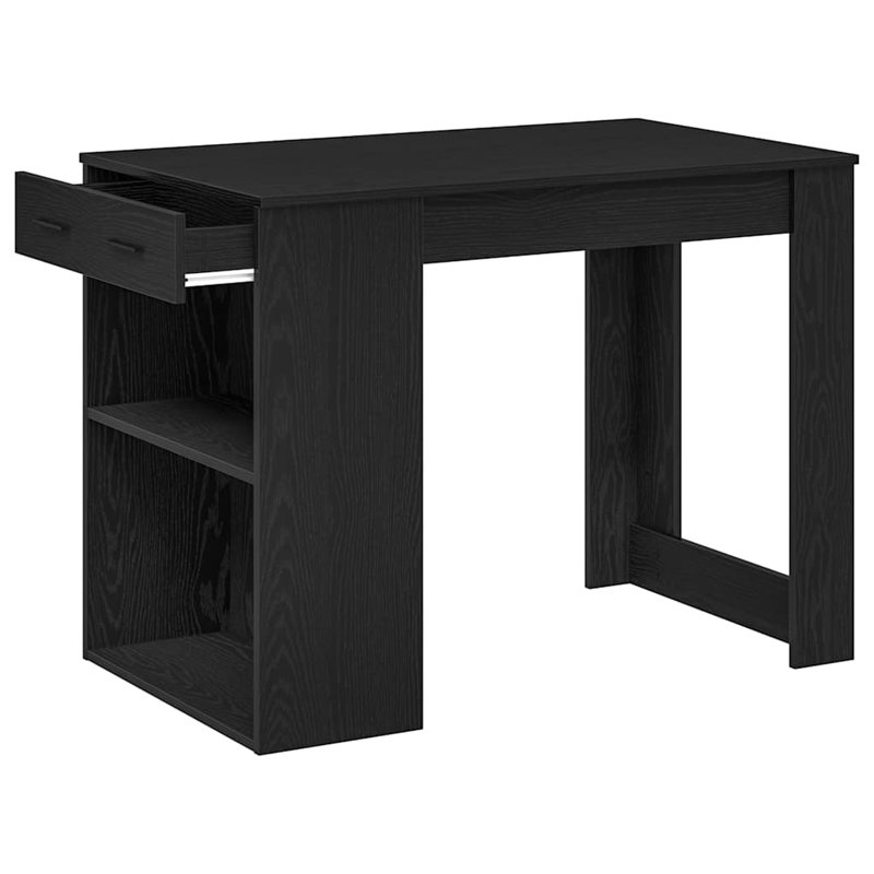 1 Desk, Black oak