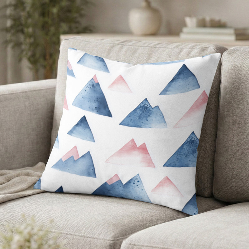 Coussin Modern, H 16 po x l 16 po