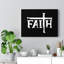 Faith Big Cross - Wrapped Canvas Print-599022654