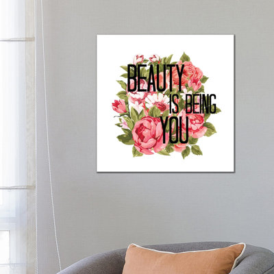 Beauty Is Being You I by Julia Di Sano - Wrapped Canvas Gallery-Wrapped Canvas Giclée