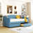 Comfortable Upholstered Daybed with Practical Drawers and Sturdy Construction