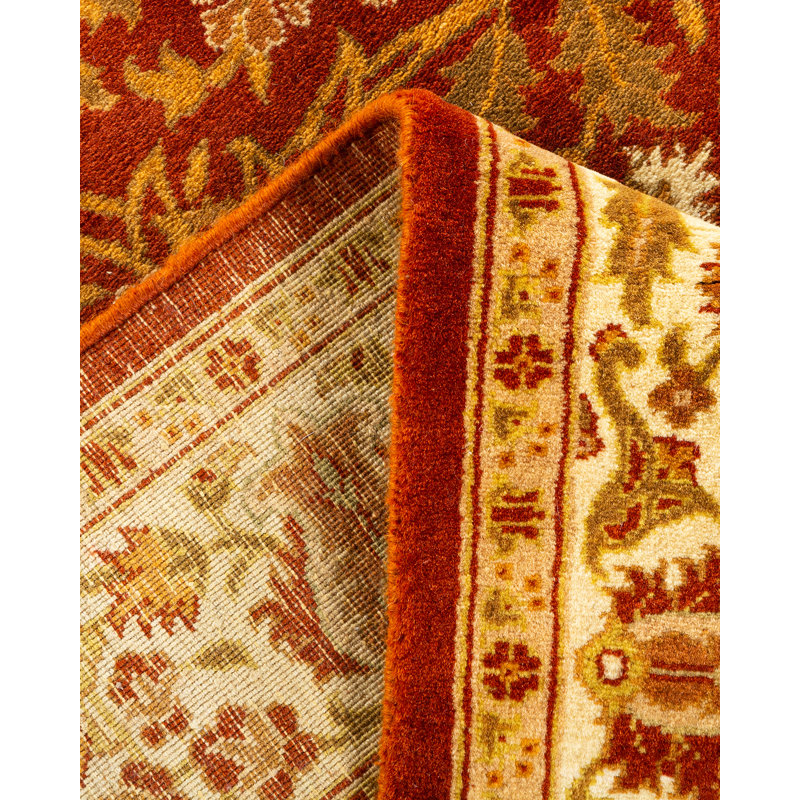Classic One-of-a-Kind 3' 2" X 12' 4" Hand Knotted Area Rug