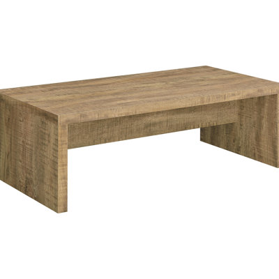 Rectangular Engineered Wood Coffee Table, Mango