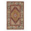Vintage Turkish Rug With Multicolor Geometric Medallion - Rug & Kilim