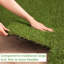 Set of 30 Interlocking Turf Tiles – Artificial Grass Flooring for Patio, Balcony & Indoor Areas