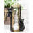Rustic Adorable Forest Black Bear Cubs Climbing On Tree Sand Timer Figurine