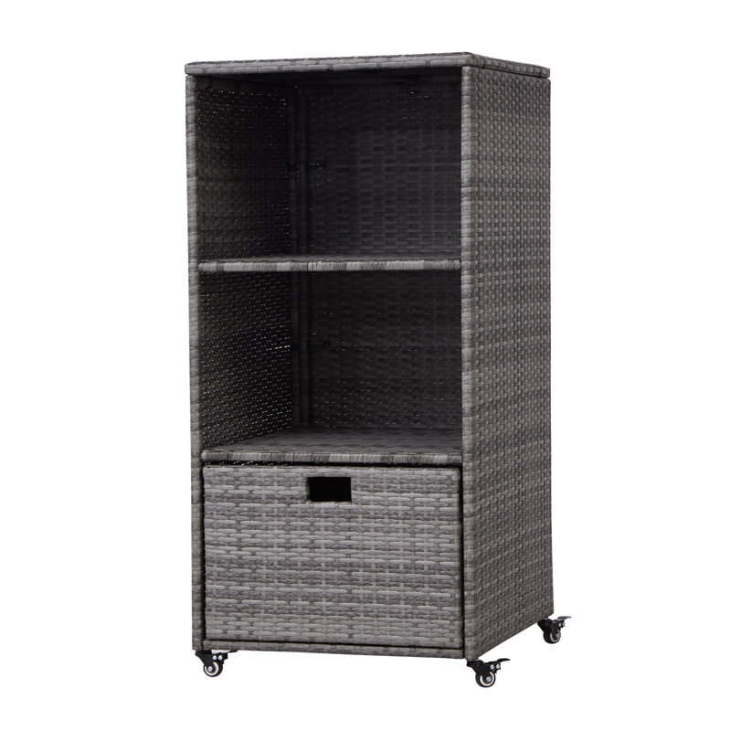 Valet pour serviettes en rotin 117 gallons Kinbor