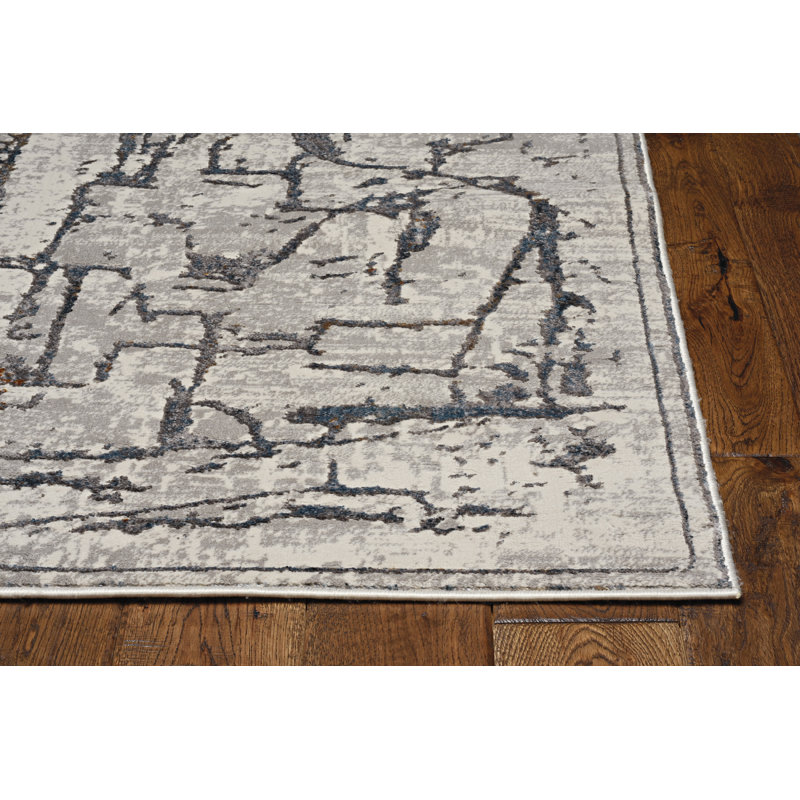 Geometric Indoor Rug, Rectangle 5'3" x 7'7"