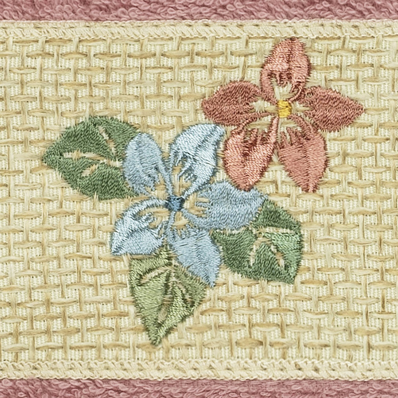 Débarbouillette Caroline, Thé rose