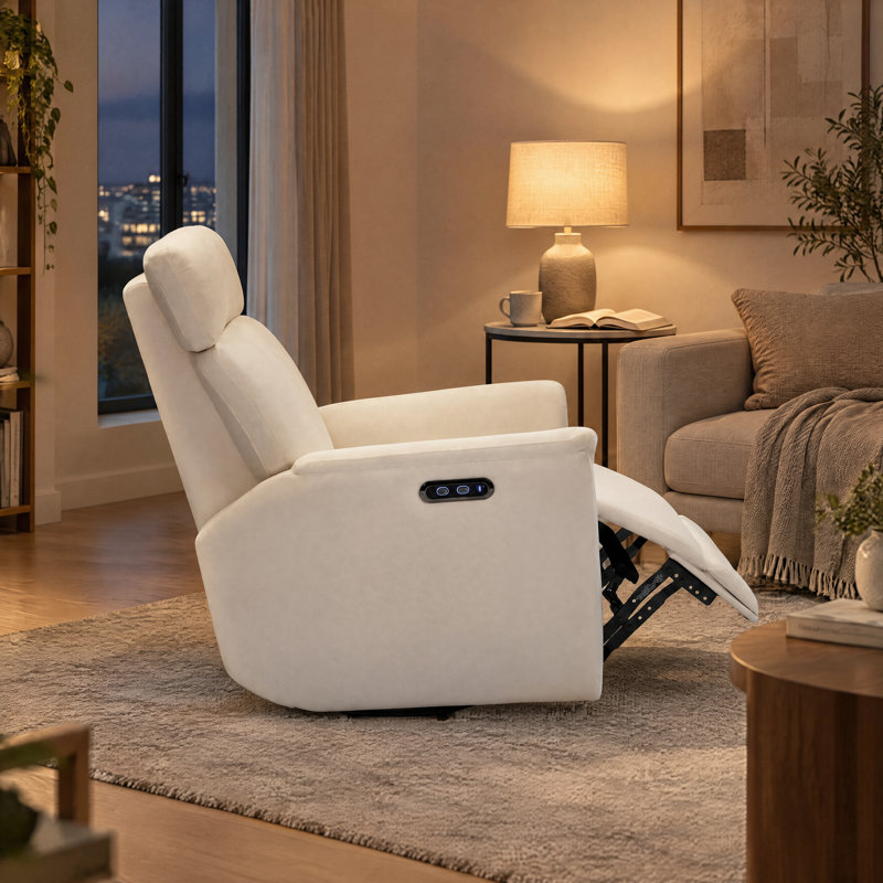 Fauteuil inclinable électrique et pivotant Axton
