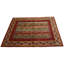 Nebih Oriental Area Rug in Multicolor Red