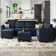 Chanaye 9-Piece Velvet Convertible Modular Sofa Sectional Livingroom Sofa Set, 8 Storage Ottomans with 7 Backrest