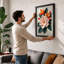 Layered Bloom Botanical - Framed Print-1639395398-1639395405