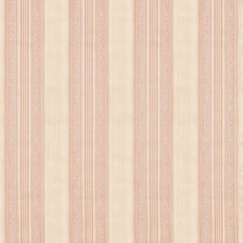 Hanover Stripe Fabric, Tuscan Pink