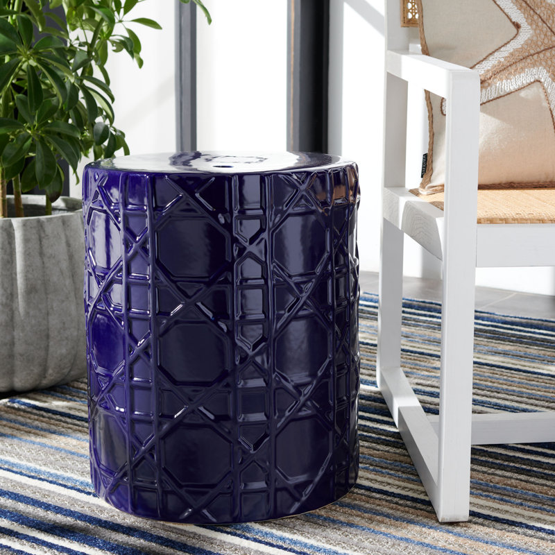 Unseli Ceramic Accent Stool