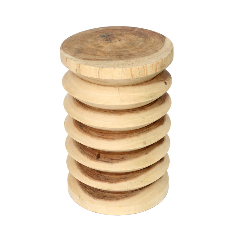 Solid Wood Accent Stool