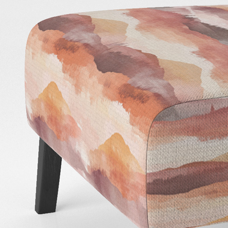 Fauteuil d'appoint Boho, Pantoufle sans accoudoirs
