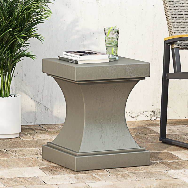Table d'appoint ronde pour l'extérieur