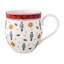 Ensemble de 4 tasses Villeroy & Boch, Delight Anniversary Christmas Collection