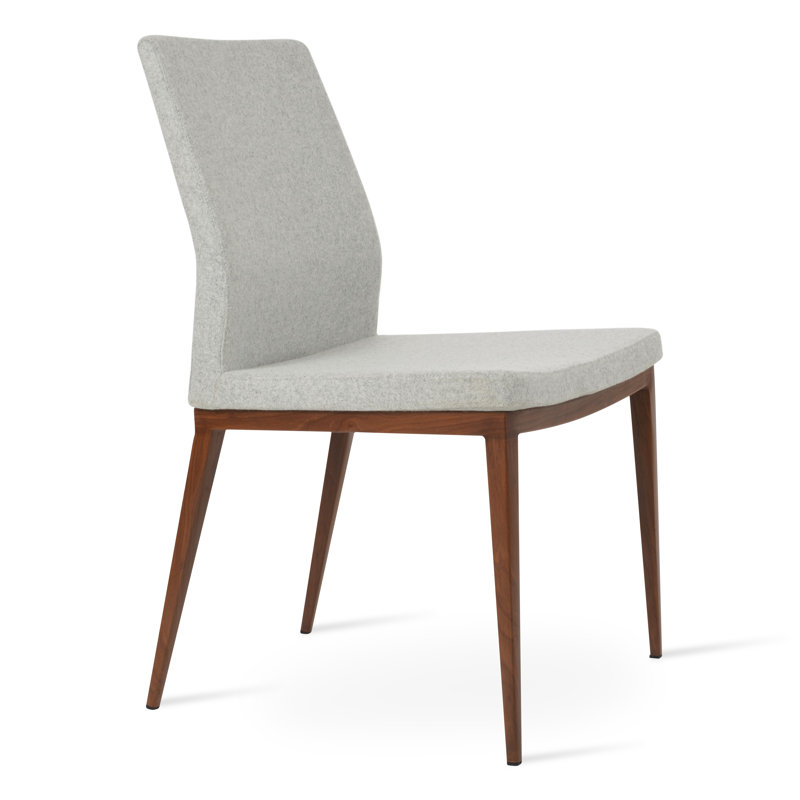 Pasha MW Side Chair, Cinnamon PPM-FR, Walnut 