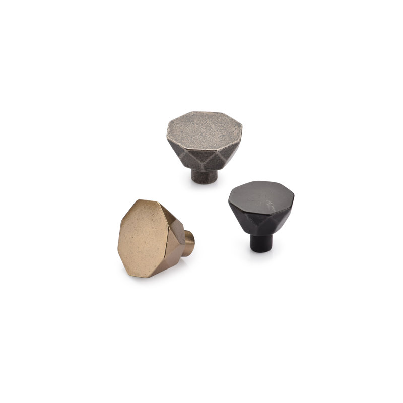 Brylee Knob, 1.25, White Bronze