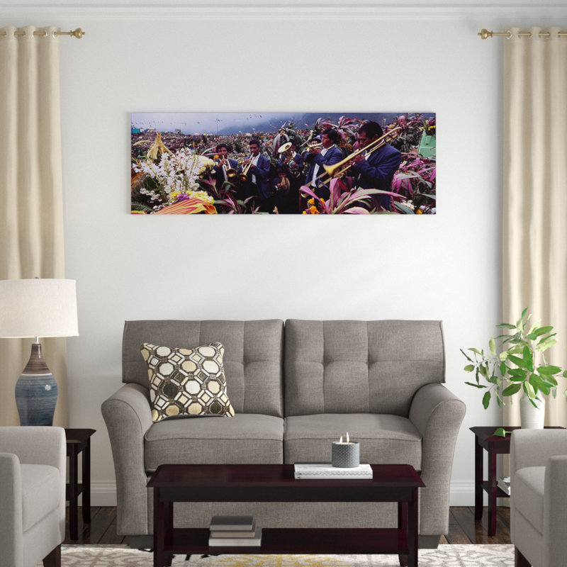 Reproduction de photo sur toile, H 24 po x l 72 po x P 1,5 po, Toile tendue