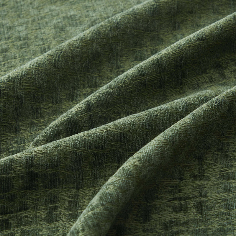 Canapé 4 places Cloud avec tissu chenille, mousse haute densité et assise profonde de 25 po, Green