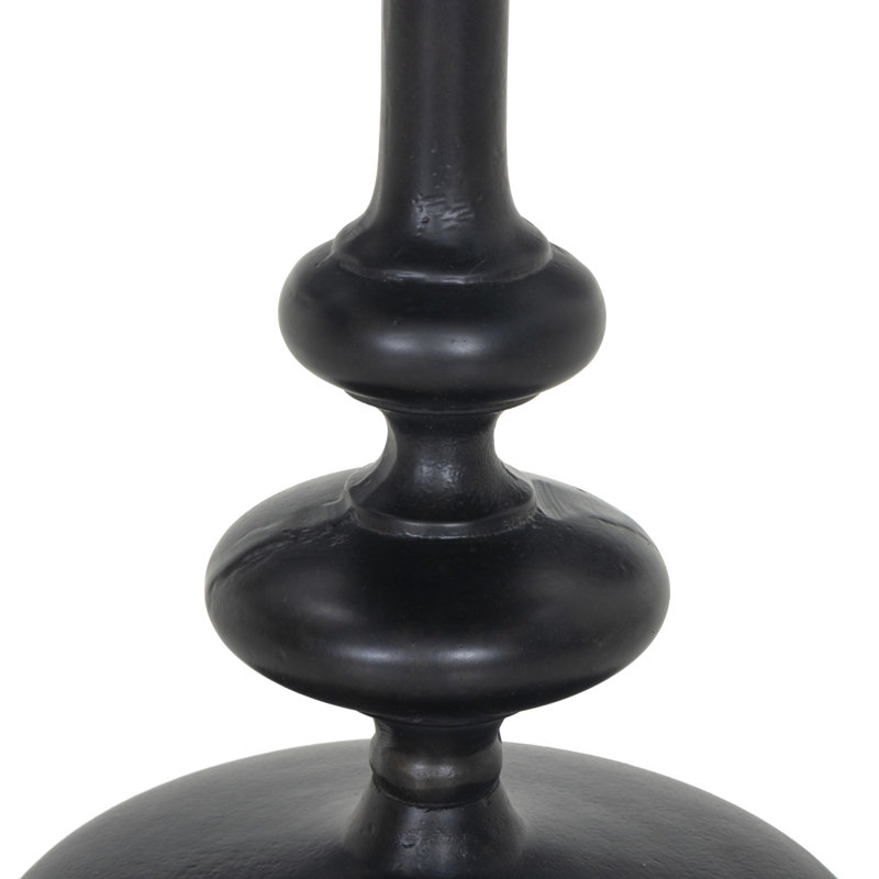 Marlow End Table, Black Antique