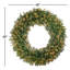 Couronne de sapin avec lumières claires Norwood-709362776