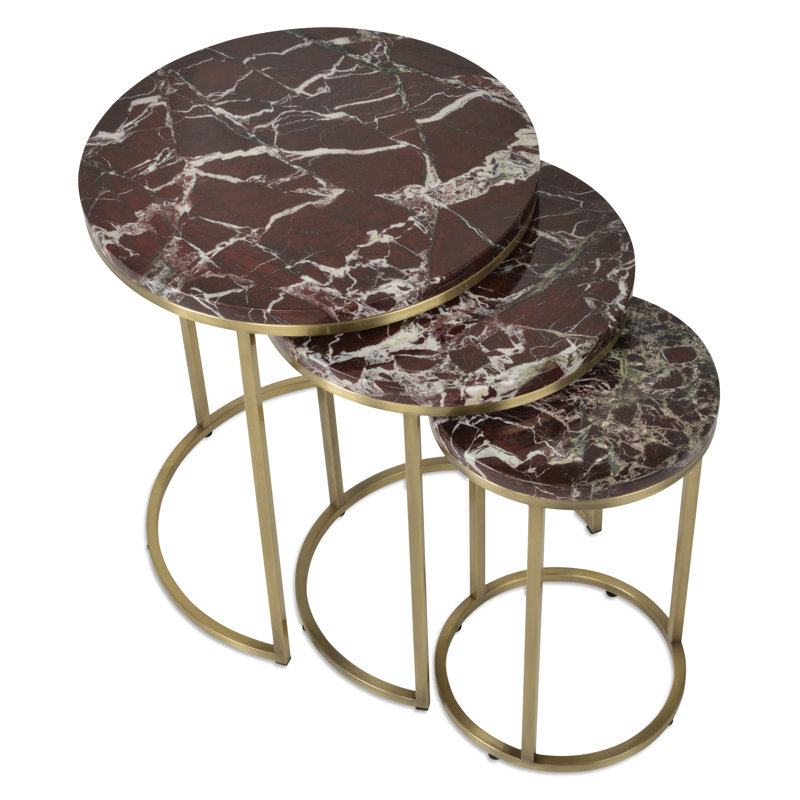 Table gigogne Alexy Rosso Levanto